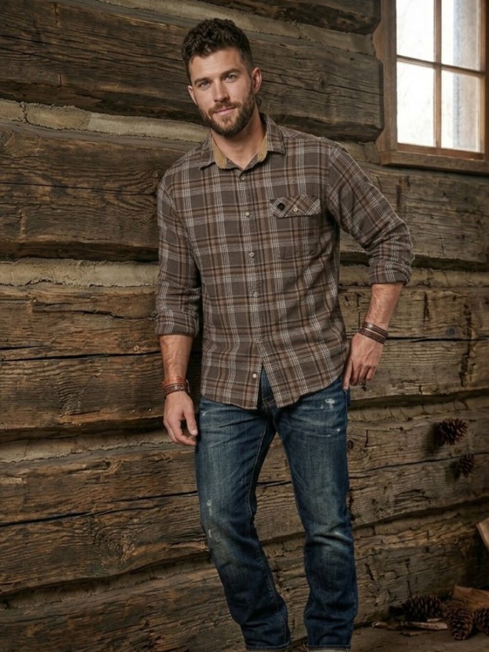 Legendary Whitetails Men's Plaid Flannel Shirt